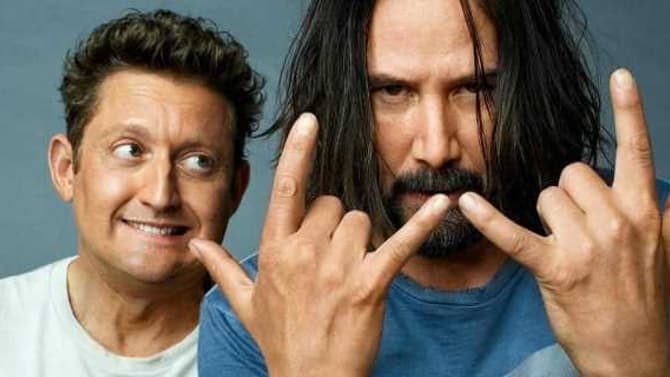 BILL AND TED FACE THE MUSIC Set Photos Feature Keanu Reeves & Alex Winter As The Returning Duo