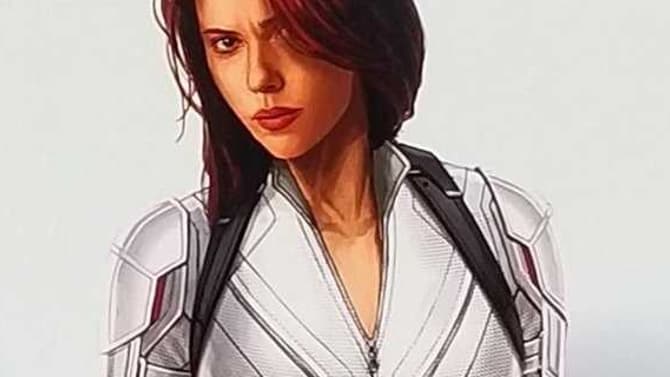BLACK WIDOW Concept Art And Costume Display Reveals A Badass New White Suit
