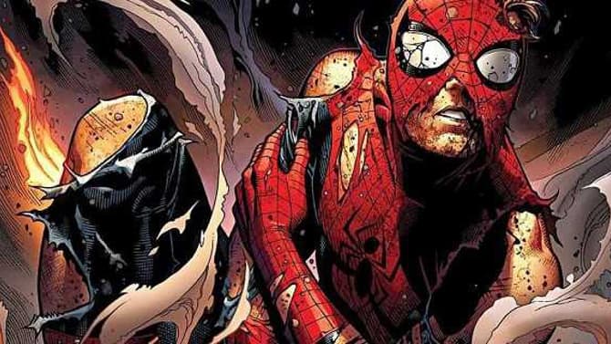 SPIDER-MAN: FAR FROM HOME Concept Art Reveals A Spectacular, Comic Accurate Battle-Damaged Spidey