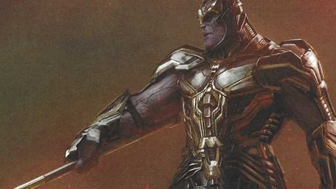 AVENGERS: ENDGAME Concept Art Reveals &quot;Warlord&quot; Thanos And More Alternate Armor Designs For The Mad Titan