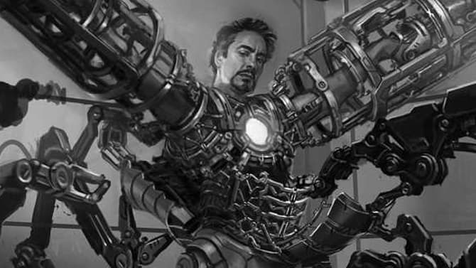 IRON MAN: Newly Revealed Concept Art Shows Different Versions Of Tony Stark Suiting Up As The Armored Avenger