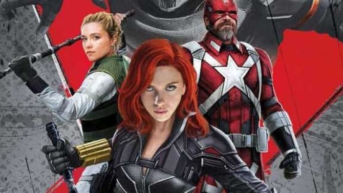 BLACK WIDOW Promo Posters Provide New Looks At Red Guardian, Taskmaster, And Yelena Belova