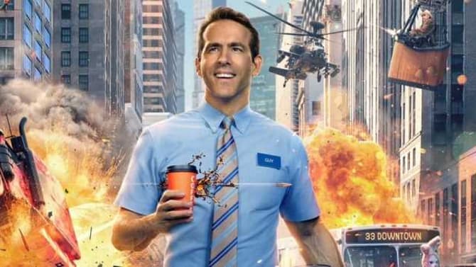 Ryan Reynolds Enjoys Breakfast In The First Clip From FREE GUY; Comments On Move To December