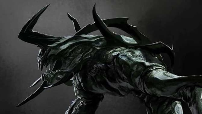 THOR: RAGNAROK Concept Art Reveals A Monstrous New Xenomorph-Like Minion For Hela