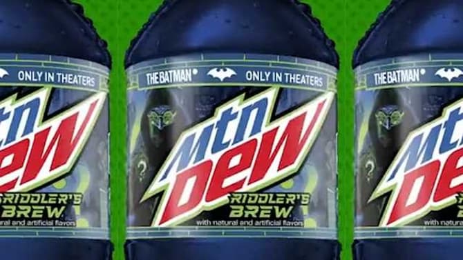 THE BATMAN: Our Best Look Yet At The Costumed Riddler Has Been Revealed...Courtesy Of Mountain Dew