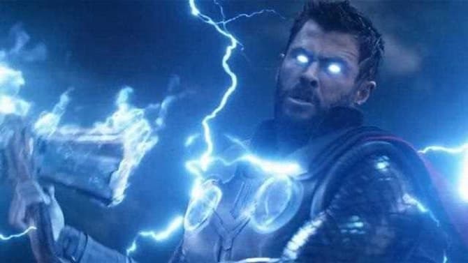 THOR: LOVE AND THUNDER Set Photos Feature The Return Of Stormbreaker, Star-Lord, And Thor's Rockin' New Look