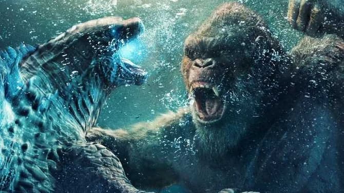 GODZILLA VS. KONG International Poster Sees The Titans Clash In A Deep-Sea Battle For The Ages