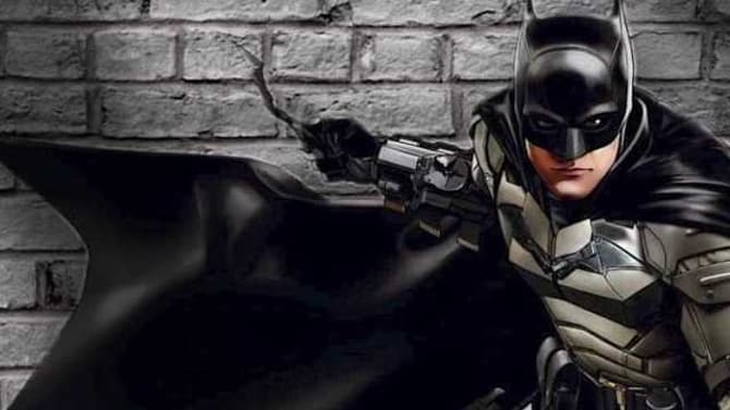 THE BATMAN Promo Art Reveals Most Detailed Look At The Batsuit Yet; Clearer Shot Of The Riddler Surfaces