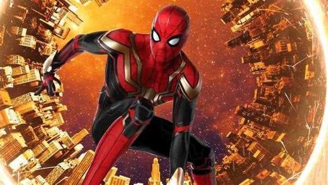 New SPIDER-MAN: NO WAY HOME Promo Images Find The Webhead Swinging Through Dr. Strange's Portal