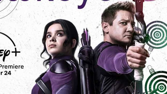 HAWKEYE: Jeremey Renner & Hailee Steinfeld Suit-Up As Marvel's Heroic Archers For New Magazine Cover
