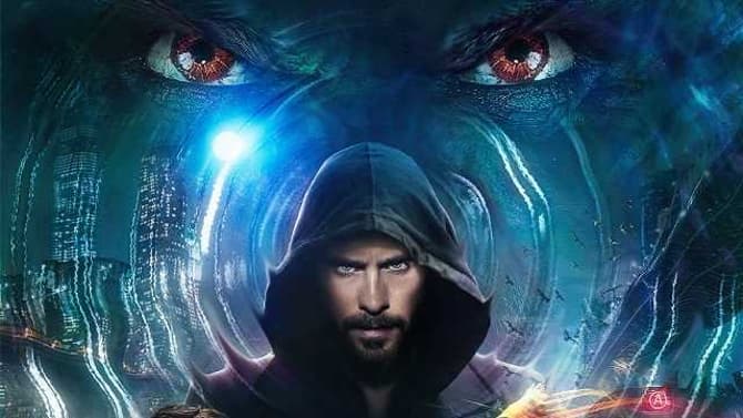 MORBIUS Poster Teases The Living Vampire's Powers And Reveals New Look At The Movie's Cast