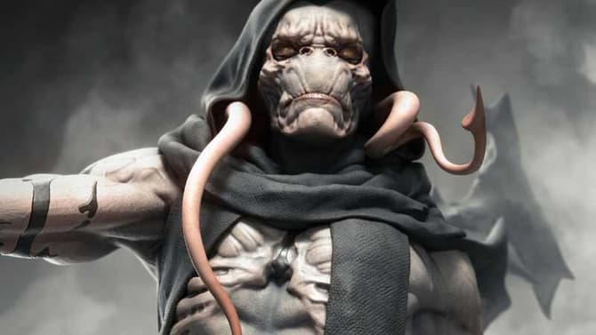 THOR: LOVE AND THUNDER Marvel Legends Leak Reveals First Look At Christian Bale As Gorr The God Butcher