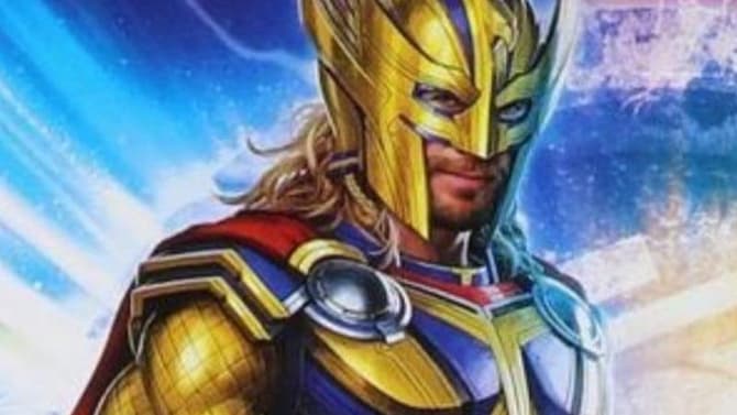 THOR: LOVE AND THUNDER Promo Art Reveals Closer Look At Thor's Colorful Costume And Teases New Asgard Plans