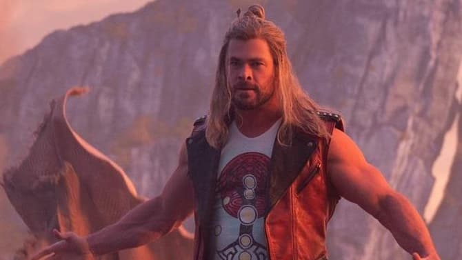 THOR: LOVE AND THUNDER - Chris Hemsworth's God Of Thunder Is Ready For A Fight In Newly Released Still