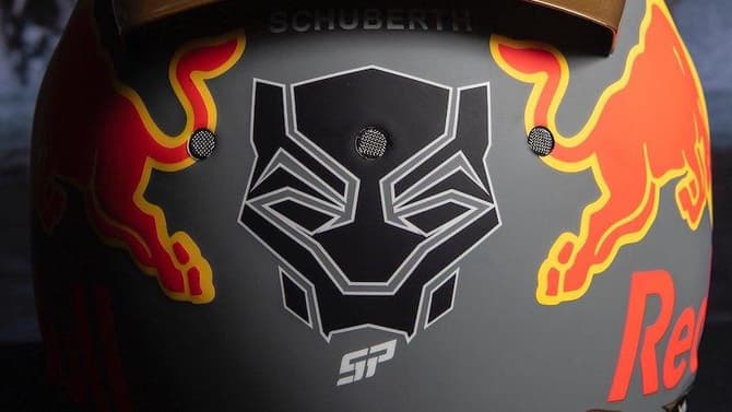 BLACK PANTHER: WAKANDA FOREVER - Red Bull Racing And Marvel Studios Team Up For Awesome Sergio Perez Helmet