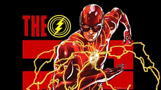 THE FLASH Promo Art Reveals New Look At DCU's Scarlet Speedster &quot;Phasing&quot; Into Action