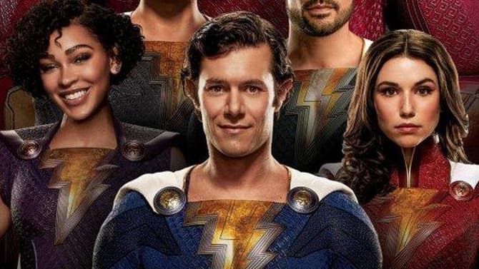 SHAZAM! FURY OF THE GODS Poster Brings The Shazam Family Together