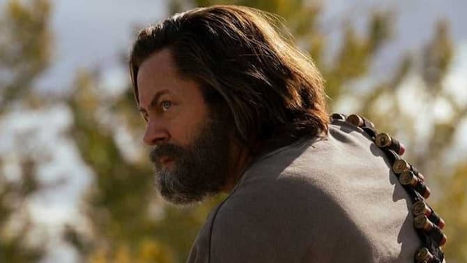 THE LAST OF US: Nick Offerman Arrives On The Scene In New Photos From Episode 3: &quot;Long, Long Time&quot;
