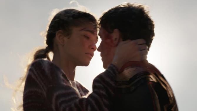 SPIDER-MAN: NO WAY HOME Star Zendaya Reflects On &quot;Heartbreaking&quot; Peter Parker And MJ Romance