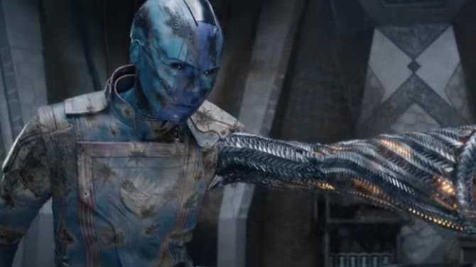 GUARDIANS OF THE GALAXY VOL. 3 Director James Gunn Reveals The Origin Of Nebula's New Arm-Canon