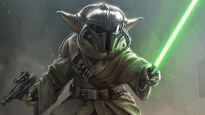 THE MANDALORIAN Fan Art Imagines What Grogu Will Look Like As Adult Who Is Both Mandalorian And A Jedi