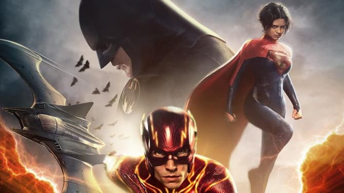 THE FLASH Trailer Unleashes The Scarlet Speedster And Sees Michael Keaton's Batman Battle General Zod