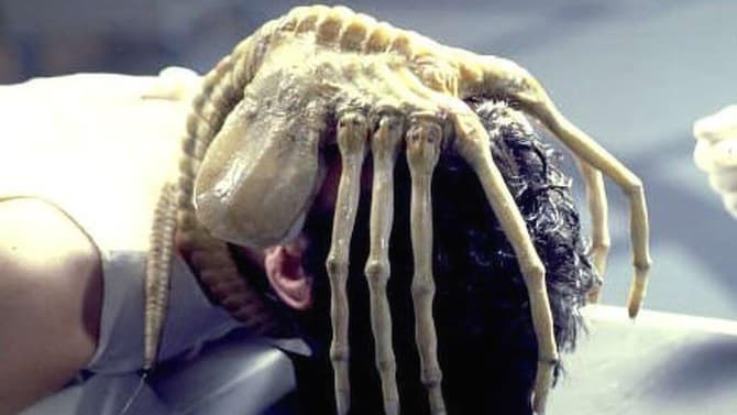 ALIEN Reboot Director Fede Alvarez Shares First Look At Facehugger In New Behind-The-Scenes Photo