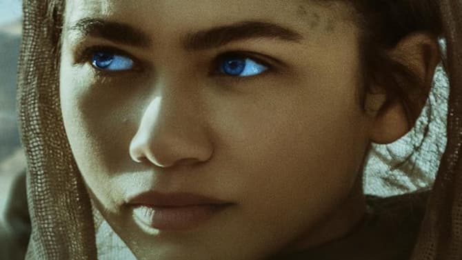 DUNE: PART TWO Stills Head Back To Arrakis For First Look At Zendaya, Florence Pugh, Dave Bautista, And More