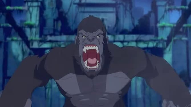 SKULL ISLAND: Kong Reclaims His Throne In Full Trailer For Netflix MonsterVerse Animated Series