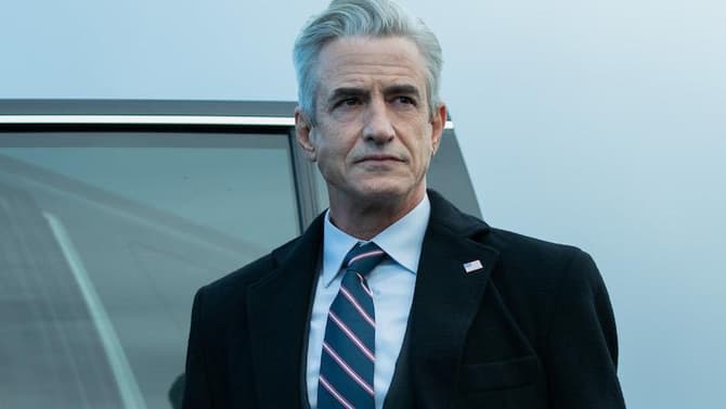 SECRET INVASION Spoiler Interview: Dermot Mulroney Talks Playing MCU's President And His Big Stunt (Exclusive)