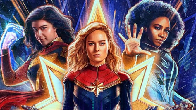 THE MARVELS New Trailer And Poster See The Trio Of Intergalactic Heroes ...