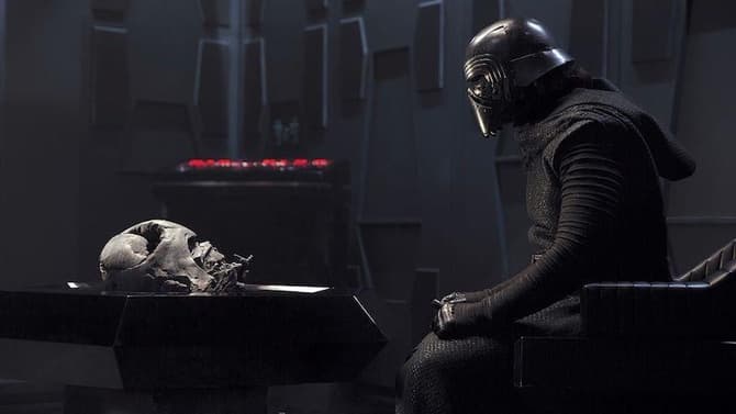 STAR WARS Book Finally Explains The Mystery Behind How Kylo Ren Ended Up With Darth Vader's Helmet