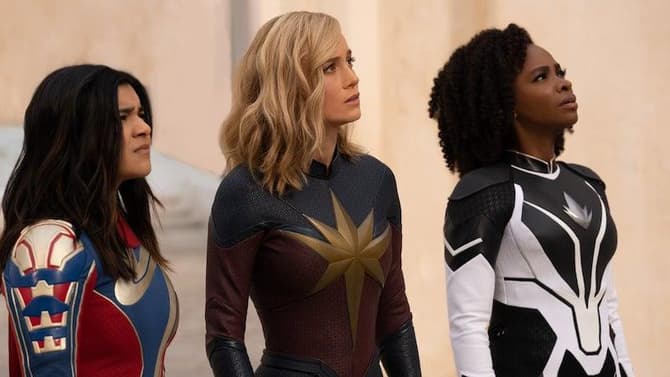 THE MARVELS' &quot;Higher, Further, Faster&quot; Main Theme Revealed; Nia DaCosta Talks Press Tour During Strikes