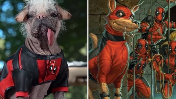 DEADPOOL 3 Star Ryan Reynolds Shares A First Look At The MCU's Unique Take On Dogpool