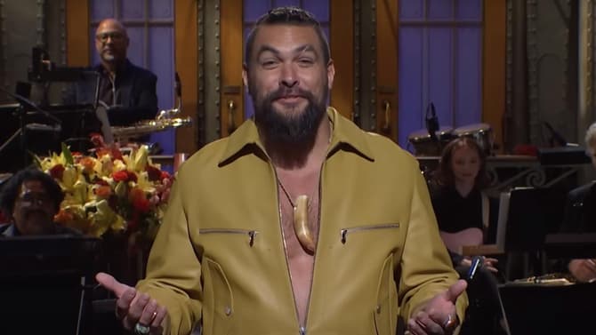 Jason Momoa Reiterates His Love For AQUAMAN In Opening SNL Monologue