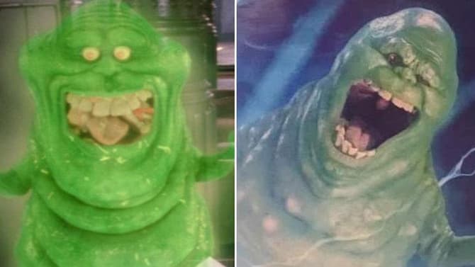 GHOSTBUSTERS: FROZEN EMPIRE Theater Standee Reveals That Slimer Will Return