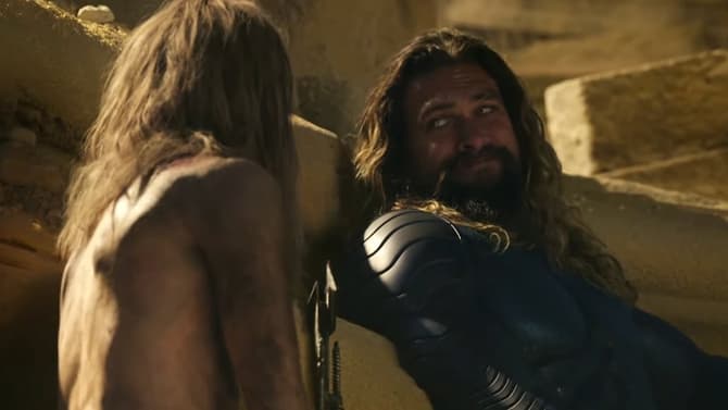 AQUAMAN AND THE LOST KINGDOM Clip Sees Arthur Curry Try Out His New Stealth Suit For A Prison Break