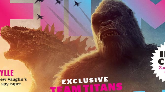 GODZILLA x KONG: THE NEW EMPIRE Magazine Covers And Stills Unleash The Titans For An Epic Team-Up