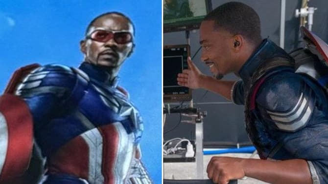 CAPTAIN AMERICA: BRAVE NEW WORLD Promo Art Gives Us An Official Look At Sam Wilson's New Costume
