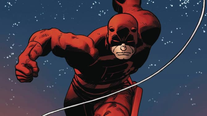 DAREDEVIL: BORN AGAIN Star Charlie Cox Dons The Hero's Bright Red New Suit Alongside Wilson Bethel's Bullseye