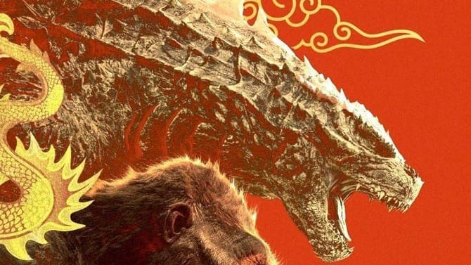GODZILLA X KONG Stand United On Savage Chinese Poster For THE NEW EMPIRE