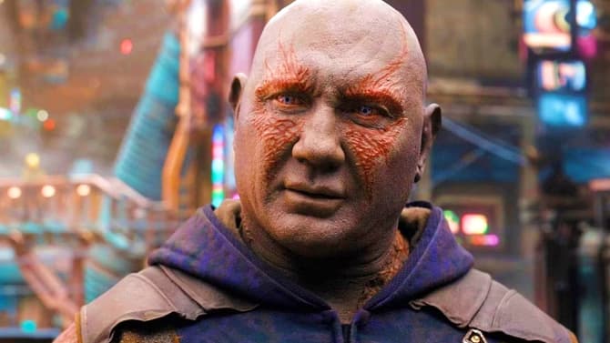 GUARDIANS OF THE GALAXY Star Dave Bautista Confirms He's Done Playing Drax...But Hopes To Rejoin The MCU