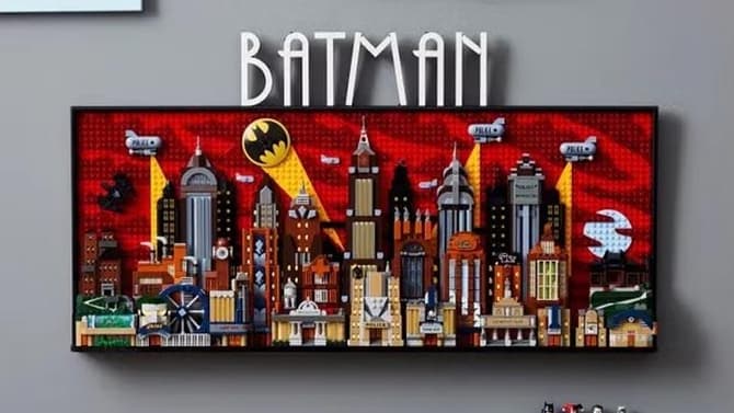 New LEGO DC Batman Gotham City Skyline Is Perfect For Fans Of BATMAN: THE ANIMATED SERIES