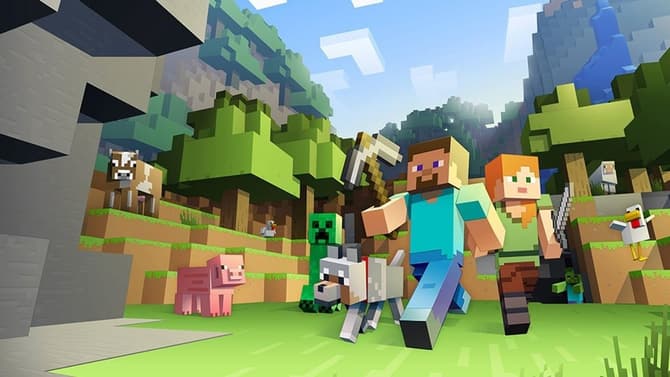 MINECRAFT Movie Leaked Images Reveal A First Look At Jack Black's Steve, A Creeper, And More