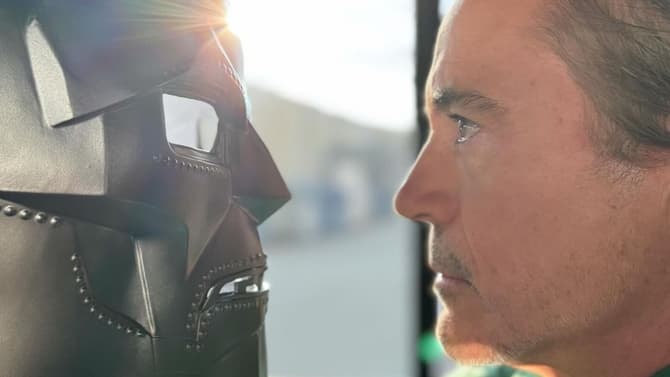AVENGERS: DOOMSDAY Star Robert Downey Jr. Teases Doctor Doom Debut With New Photos: &quot;New Mask, Same Task&quot;