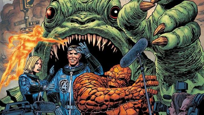 THE FANTASTIC FOUR: FIRST STEPS Artwork Teases Mole Man And Reveals More Of Reimagined New York City