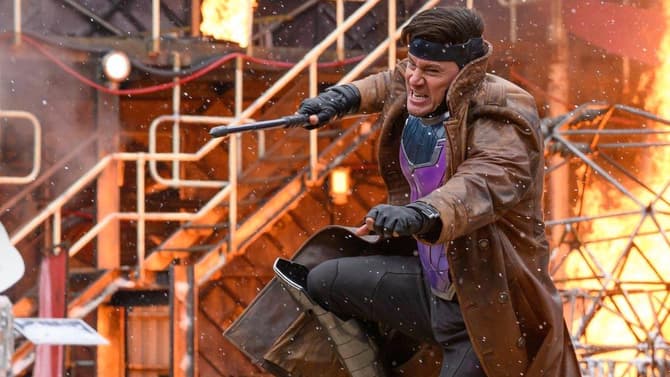 DEADPOOL AND WOLVERINE: Channing Tatum Shares Training Video As More Official Stills Show Gambit In Action