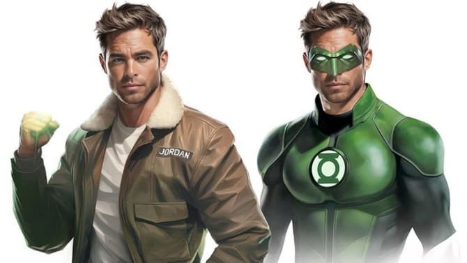 LANTERNS: Chris Pine Suits-Up As Hal Jordan In Impressive Fan-Art