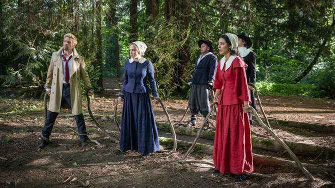 LEGENDS OF TOMORROW: The Waverider Heads To Salem In New Photos From Season 4, Episode 2: &quot;Witch Hunt&quot;