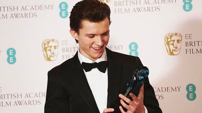 SPIDER-MAN: HOMECOMING Star Tom Holland Wins Rising Star At The BAFTA Film Awards